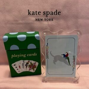 Kate Spade Playing Card Joker in Frame